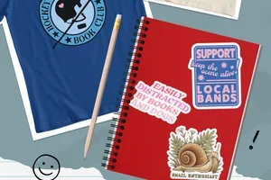 Book Lovers Rejoice 📚 Stickers, Tees and More.