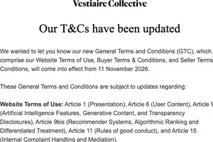 Update to our General Terms and Conditions