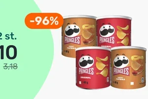 4 x Pringles voor €0,20