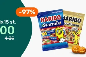 Starmix en Goudberen multipacks: €0,10