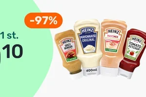 Heinz saus & mayo voor maar €0,10 p.s.!