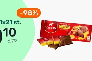 21 Côte d'Or Mignonettes voor €0,10! 🐘