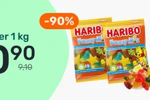 1 kg Haribo voor €0,90 🐻