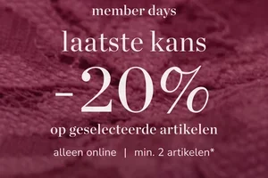 Final hours🚨20% korting*