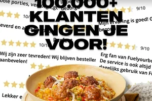 100.000+ klanten gingen je voor