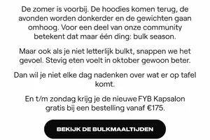 Wat eet jij dit bulkseizoen?