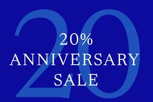 Vroege toegang: 20% korting ter ere van ons 20-jarig bestaan