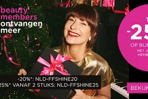 Tot -25% voor jou als beauty member!