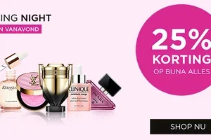 Shoppen met 25% korting?