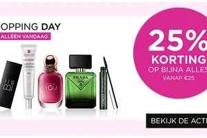 SHOPPING DAY: 25% korting op bijna alles vanaf €25.