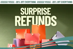 Green week actie: suprise refunds 🤩