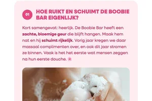 Alles wat je wil weten over de Boobie Bar. 💕