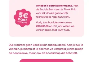 Geef haar meer dan een cadeautje. 💗