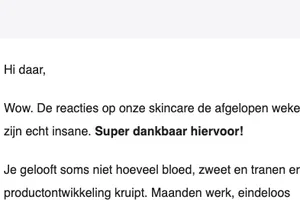 Laatste kans: gratis gezichtscrème bij een WONDR Serum.