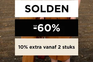 Nationale feestdag: verwen jezelf met -10% extra op solden tot -60%*