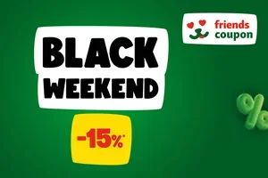 Black Weekend: 15% korting 🖤