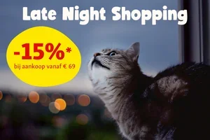 -15% op alles tot middernacht🌙