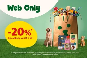 Pinksterweekend: -20% korting online