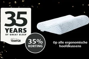Tempur bestaat 35 jaar