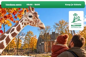 Beleef Herfstpret in Diergaarde Blijdorp