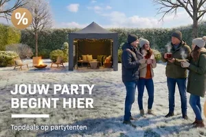 Nog één kans: Topdeals op Partytenten voor een knallend 2026! 🎆