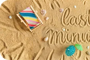 Last minute: tot 50% korting op uw zomervakantie