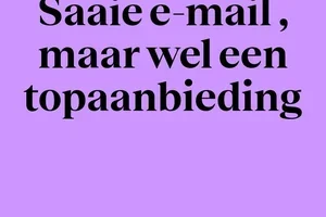 Weer zo'n saaie e-mail? 🥱 
