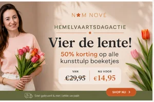 Valerie’s Hemelvaartsfavorieten: nu 50% korting