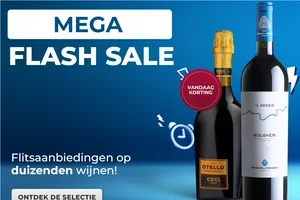 💥 MEGA FLASH SALE: Flash-aanbiedingen op duizenden wijnen