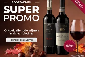 🍷 SUPERPROMO: ontdek vandaag nog al onze rode wijnen in de aanbieding.