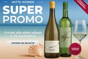 🍐 SUPERPROMO: ontdek vandaag nog al onze witte wijnen in de aanbieding.