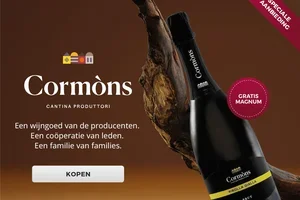 🍾 Bij de wijnen van Cormòns ontvangt u een gratis magnumfles Ribolla Gialla Brut!