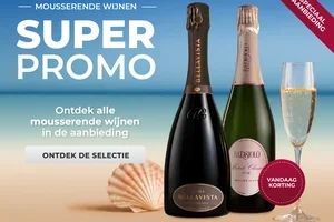 🥂 SUPERPROMO: ontdek vandaag nog al onze mousserende wijnen!