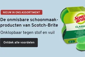 🧽 De onmisbare schoonmaakproducten van Scotch-Brite. Nieuw bij Schäfer Shop