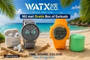 Nieuw binnen: kleurrijke Watxandco horloges ⌚🎧