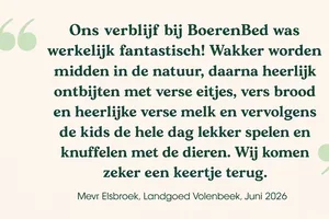 Laatste kans: 15% vroegboekkorting voor 2027 🌿