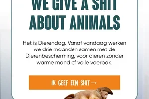 We give a shit about animals!