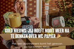 Vanaf nu altijd een nieuwe rol in huis! 🧻