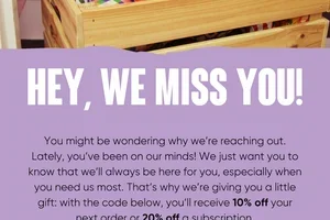 We missed you - let’s reconnect! 💚
