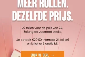 Jij krijgt 3 rollen gratis