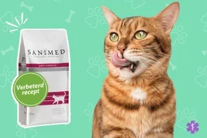 Verbeterde samenstelling SANIMED Anti-Struviet voor katten