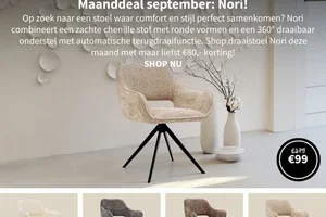 Nieuwe maanddeal Nori! 🤎
