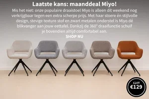 Laatste kans: draaistoel Miyo! 😱