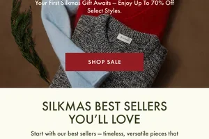 Your First Silkmas Treat: Enjoy Up to 25% Off Today