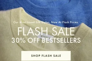Flash Sale: 30% Off Bestsellers
