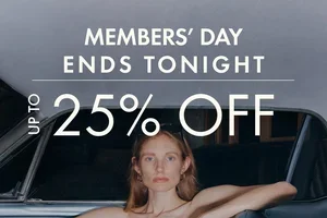 Last day to enjoy your member benefits