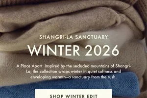 The Winter Edit: Up to 25% Off New Arrivals