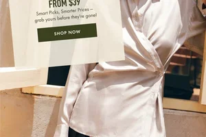 Smart styles from $39 — selling fast.