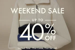 Up to 40% Off: Weekend Savings Just Got Bigger