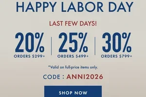 Happy Labor Day! Enjoy Up to 70% Off